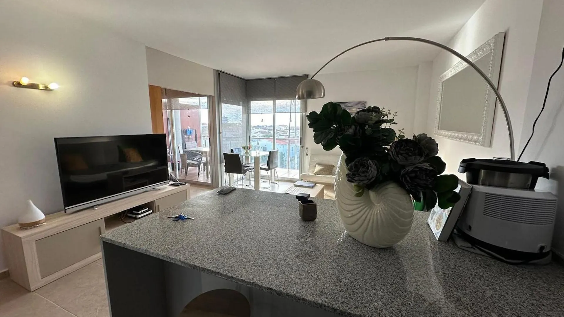 Apartamento En Roses Con Vistas Al Canal Y Piscina 0*,  Španělsko
